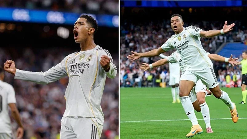 Mbappé sonríe y Yamal lo sufre en el primer clásico de la temporada